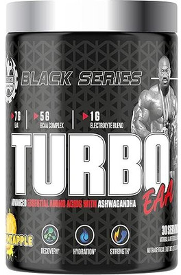 dexter jackson Black Series Turbo EAA Advance Essential Amino Acids With Ashwagandha EAA (Essential Amino Acids)(345 g, Pineapple)