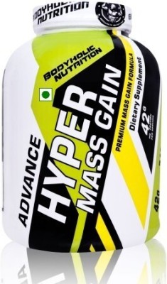 BN BAGRI NUTRITION HYPER MASS GAIN HIGH PROTEIN EXTRA MUSCLES BUILD (2.75KG/6LBS) Weight Gainers/Mass Gainers(2.75 kg, KESAR KULFI)