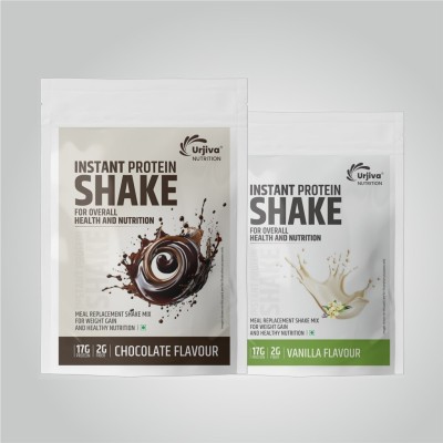 Urjiva NUTRITION Instant Protein Shake Health & Nutrition Chocolate & Vanila Flavor Protein Shake(200 g, Chocolate & Vanila)