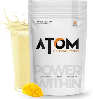 AS-IT-IS Nutrition ATOM Beginners Whey Protein 1kg | Mango fusion | Whey Protein(1000 g, Mango fusion)
