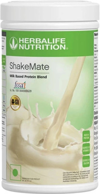 HERBALIFE SHAKE MATE Powder Plant Plant-Based Protein(500 g, Vanilla)