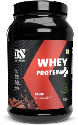 BODY SENSATION Whey Protein+ (Delicious Mango, 2.2 lbs) Whey Protein(1 kg, Delicious Mango)