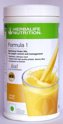 Herbalife Nutrition Formula 1 Nutritional Shake Mango Flavor Protein Shake(200 g, Mango)