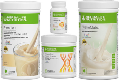 Herbalife Nutrition Shake Vanilla Afresh Cinnumon Protein 200g Shakemate Protein Shake(1350 g, Vanilla Cinnumon)