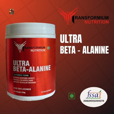 transformium Nutrition ULTRA BETA ALANINE Pre Workout(250 g, NA)