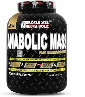 MSN Anabolic Mass Gainer High Protein Food Supplement 6lbs Weight Gainers/Mass Gainers(2.72 kg, CHOCOLATE)