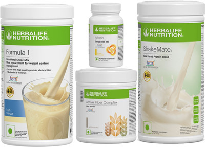 Herbalife Nutrition Shake Kulfi Afresh Lemon Active Fibre Complex Shakemate Protein Shake(1.25 kg, Kulfi Lemon)