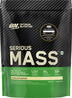 Optimum Nutrition Isolate Powder with Vitamins for Immune Support Weight Gainers/Mass Gainers(1 kg, Vanilla)