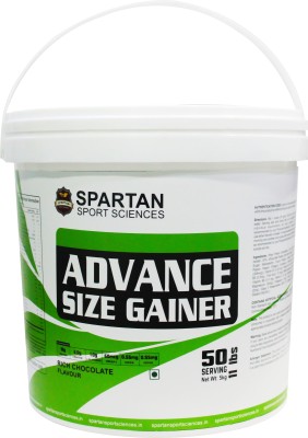 Spartan Sport Sciences 5kg Advance Size Gainer Weight Gainers/Mass Gainers(5 kg, Rich Chocolate)