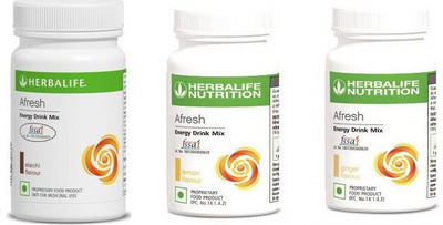 Herbalife Nutrition Afresh-Mix-All Protein Blends(150 g, Lemon, Ginger, Elaichi)