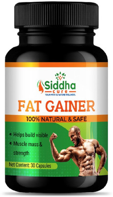 Siddha cure Mass Building Capsule, Weight Gain Capsule For Men And Women Weight Gainers/Mass Gainers(30 Capsules, NA)