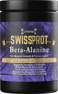 CUTISWISS Beta Alanine Supplements | Muscle Growth Supplement | 300 Gm. EAA (Essential Amino Acids)(300 g, NA)