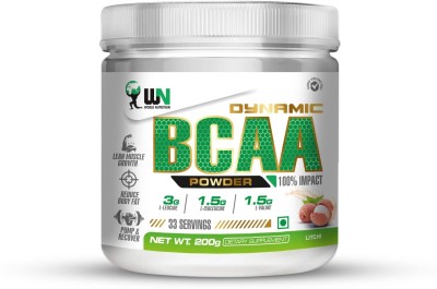 WN WORLD NUTRITION Branched-Chain Amino Acids BCAA(200 g, Litchi)