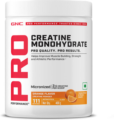 GNC Pro Performance Creatine Monohydrate (400gms) Creatine(0.4 kg, Orange)