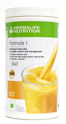 Herbalife Nutrition Formula 1 Nutritional Shake Mix Mango Flavor Weight Management, Easy to digest Protein Shake(0.5 kg, mango)