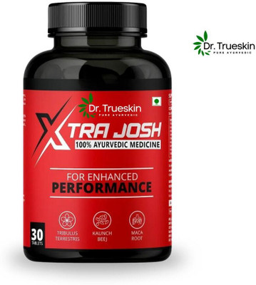 Dr.trueskin Xtra Josh Capsules - Daily Energy Dose Red Pack B001 Energy Bars(30 Capsules, No Flavor)