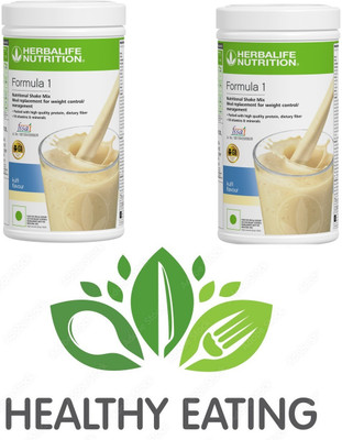 HERBALIFE F1 SHAKE MIX-KULFI(PACK OF 2) Protein Shake(1000 g, KULFI)