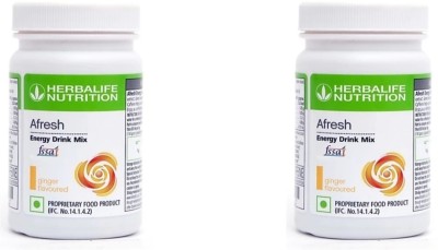 Herbalife Nutrition Herbalife afresh energy drink mix pack of 2 Ginger flavour Energy Bars(100 g, Ginger)