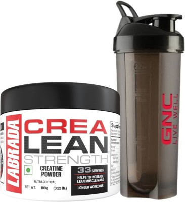 Labrada nutrition CreaLean Powder | 3g Creatine Monohydrate 100 gm Creatine(100 g, Unflavoured)