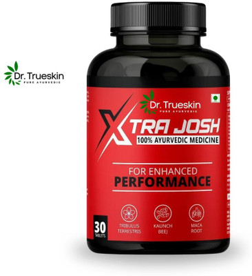 Dr.trueskin Xtra Josh Capsules with Full Energy Red Pack B001 Energy Bars(30 Capsules, No Flavor)