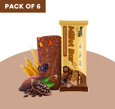 Beyond Food Millet Bar Rich Cocoa Nutrition Bars(240 g, Cocoa)