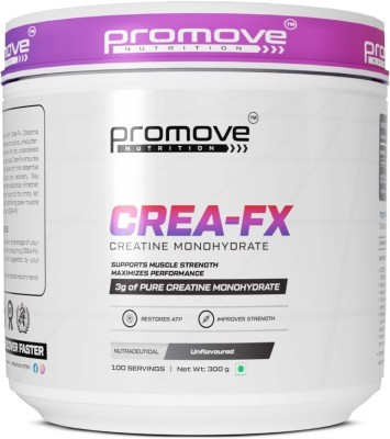 Promove Nutrition Crea-Fx Creatine Monohydrate| 3g Of Pure Creatine Monohydrate Creatine(300 g, Unflavoured)