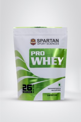 Spartan Sport Sciences Pro Whey 2lbs Cappuccino Whey Protein(2 pounds, Cappuccino)