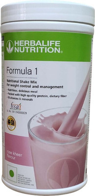 HERBALIFE Formula 1 Nutritional Shake Mix - ROSE KHEER Flavor NEW LAUNCH For Weight Loss Plant-Based Protein(500 g, ROSE KHEER)