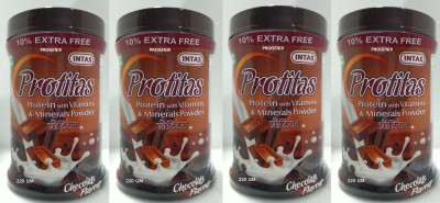 Progenix |INTAS PROTITAS|PROTEIN POWDER WITH DHA FOR HEALTHY BODY & MUSCLE Protein Blends(880 g, CHOCOLATE)