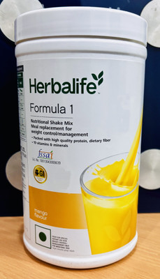 HERBALIFE Formula 1 Nutritional Shake Mix Mango flavor 750GM Protein Shake(750 g, Mango)