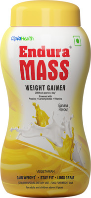 Endura Mass Weight Gainers/Mass Gainers(1 kg, Banana)