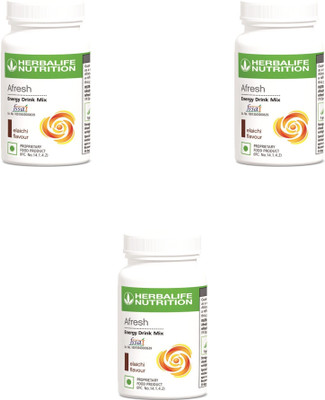 HERBALIFE Afresh-Energy Drink Mix. (Pack Of 3) Nutrition Bars(50 g, Elaichi)