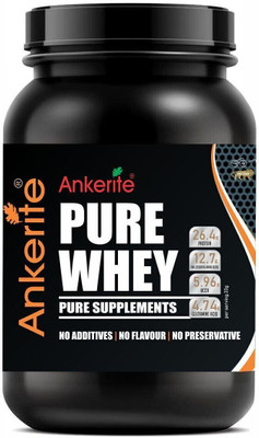 Ankerite PURE WHEY 1 KG 2.2 lbs Whey Protein(1 kg, UNFLAVOURED)