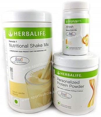 Herbalife Nutrition Formula I - Vanila Shake + Protein Powder 200gm + Afresh Energy Lemon Protein Blends(10 g, HN)