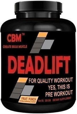 CBM DEADLIFT Pre Workout(300 g, FRUITPUNCH)