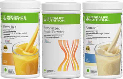 HERBALIFE Formula 1 Shake Mix 2- Mango And Protein-400g Protein Shake(1.5 kg, Kulfi)