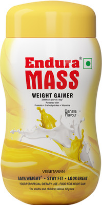 Endura Mass Weight Gainers/Mass Gainers(500 g, Banana)