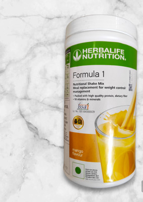 Herbalife Nutrition Formula1 Shake -500gm-Mango Nutrition Bars(500 g, mango)