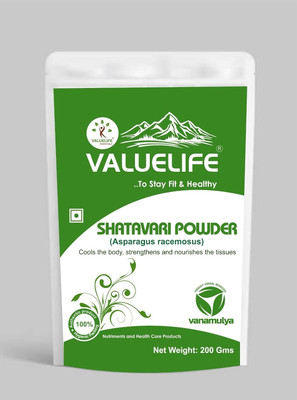Value Life Valuelife Shathavari Root Powder 200gms Protein Cereal(200 g, sweet and slightly bitter)
