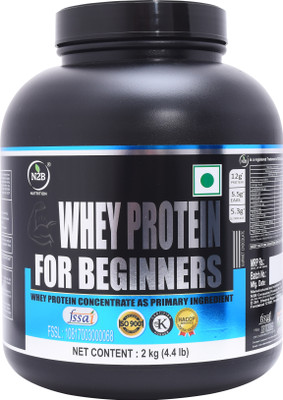 N2B Whey Protein Powder for Beginners for mass/muscles gaining Whey Protein(2 kg, Chocolate)