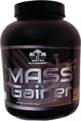 IGNITED NUTRIMENT Mass gainer for bulk gain Weight Gainers/Mass Gainers(2.75 kg, Chocolate)