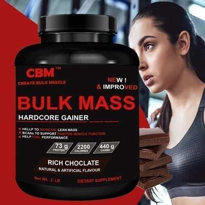 CBM Bulk Mass For Women Weight Gainers/Mass Gainers(1 kg, DELICIOUS RICH CHOCOLATE FLAVOR FOR WEIGHT GAIN)