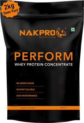 Nakpro PERFORM Supplement Powder ( 60 Servings) Whey Protein(2 kg, Chocolate)