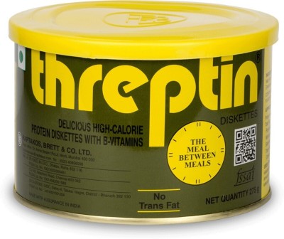 Threptin Protein Supplement Diskettes Protein Cookie(275 g, Plain)