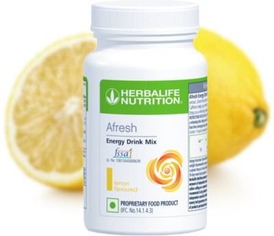 HERBALIFE Nutrition Afresh energy drink Mix Lemon 50Gm Pack of 1 Energy Bars(25 g, 25 g, Lemon Flavoured)