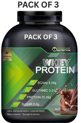 iso scoop nutrition Gym supplement for muscles building and immunity booster Whey Protein(3 kg, CHOCOLATE)