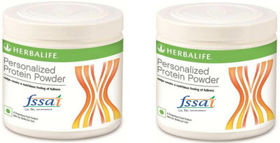 Herbalife Nutrition Personalized Protein Powder Pack OF 2 Protein Blends(400 g, Unflavored)