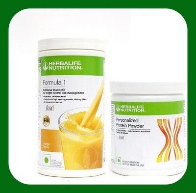 Herbal Nutrition Life Weight Loss Combo Pack Formula 1 MANGO 500G + PPP200G Protein Shake(700 g, MANGO)