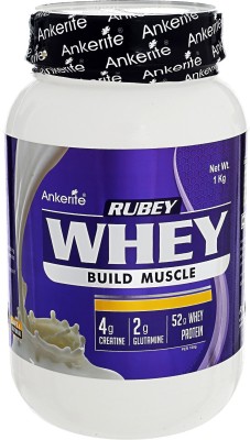 Ankerite Rubey Whey 1Kg Whey Protein(1000 g, CHOCOLATE, MANGO MAZZA)