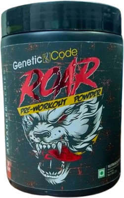 Genetic code Roar Pre Workout(225 g, Green Apple)